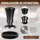 thumbnail image 3 of Juego de agitador y tamper de café de 51mm, café puck screen, 3 of 8