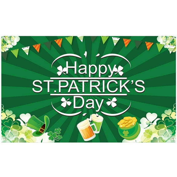 Cheapark St. Patrick's Day Hanging Banner, 71x47 Inches