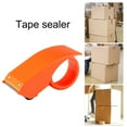 thumbnail image 3 of Musbetu Packing Tape Sealer Heavy Duty Sharp Cutter Transparent Adhesive Great Stickiness Portable Shipping Moving Storage And Mailing Box Package Sealing Tape with Tape Dispenser, 3 of 7