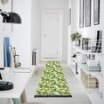 thumbnail image 4 of Ryvnso Lemons and Leaf Bedroom Runner Rug 2'x6' Hallway Area Carpet Non Slip Entryway Mat with Tassels, 4 of 8