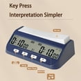 thumbnail image 6 of Lerpwige Intelligent Board Game Timer Bilingual Display Customizable Alerts Setting, 6 of 7