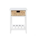 thumbnail image 3 of Acme Furniture 97856-VV Ergode Accent Table White & Natural Finish, 3 of 4