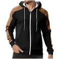 thumbnail image 5 of Stamzod 2025 Fashion Fleece Pullover Women Men Hoodies Unisex Thick Warm Oversized Hoodie with Pocket Winter Hooded Sweatshirts for Couple Black B XXXL, 5 of 7