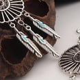 thumbnail image 3 of Pendientes colgantes Zulema Vintage bohemios étnicos de aleación, 3 of 8