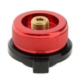 thumbnail image 2 of jinwen Camping Stove Butane Gas Adapter Convert Fuel Canister for Long Tank Red Type B Red, 2 of 9
