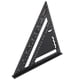 thumbnail image 2 of Transportador de ángulo triangular - Guía de diseño del transportador de ángulo triangular de aleación de aluminio métrica de 7 pulgadas para techos de oxidación negra(1), 2 of 8