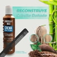 thumbnail image 4 of Crema para Peinar Chocola-T Max Nefertiti 300ml + Peine Graduado Alfamar | Nutre, repara y controla el frizz | Cabello suave, brillante y fácil de peinar sin enjuague, 4 of 5