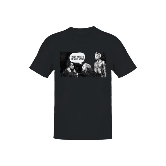 Trust Me! AI is Totally Safe Men's T-shirt