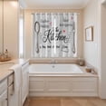 thumbnail image 3 of Curtains 84 Inches Long 2 Panels, Grey Retro Art Grommets Window Treatment Curtain, Spoon Fork Vintage Farmhouse Wooden Thermal Curtains Drapes for Living Room/Bathroom, 3 of 9