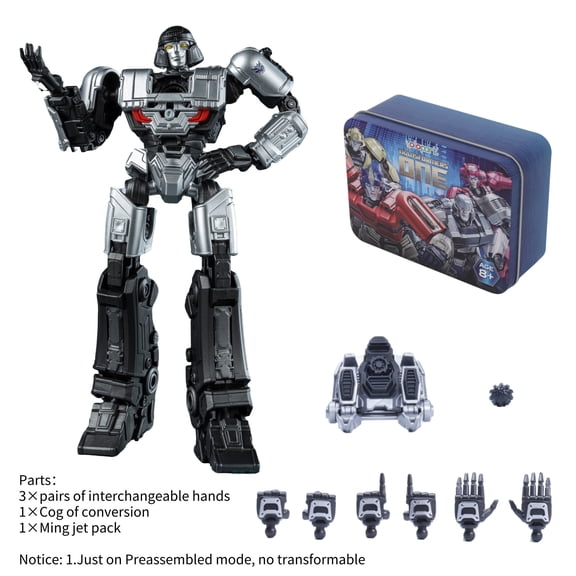 YOLOPARK Megatron Transformer Toy (D-16) Cog-Less Mode,5.9 Inch Highly Articulated Transformers One Toys,Collectible Transformers Action Figures for Kids Age 8+