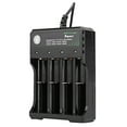 thumbnail image 1 of Smart 4 Slots USB Smart Battery Charger, Rechargeable Battery, Material ABS Home for Rechargeable Battery, 1 of 7