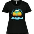 thumbnail image 3 of Inktastic Summer Enjoy the Sunshine Destin Beach Florida in Blue Women's Plus Size T-Shirt, 3 of 5