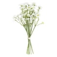 thumbnail image 2 of kowaku Artificial Flowers Ornament, Decoration, Crafts, Long Stem, Simulation Flower, Artificial Flowers for Garden Party, Indoor And Outdoor Wedding White, 2 of 9