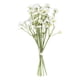 thumbnail image 2 of Ramo de flores artificiales de tallo largo para manualidades, decoración, flores falsas Blanco, 2 of 9