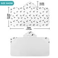 thumbnail image 3 of Toddler Hooded Beach Towel 24x50 Kids Bath Towels Soft Quick Dry for Swim Pool Boys Girls Line Seagull Bird, 3 of 7