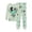 Light Green, variant on kmaduk Cozy Pajamas For Little/Big Boys Blue Shark Pattern Long Sleeves Holiday PJs Set Kid Size 6-18 (Khaki, 6-7 Years)