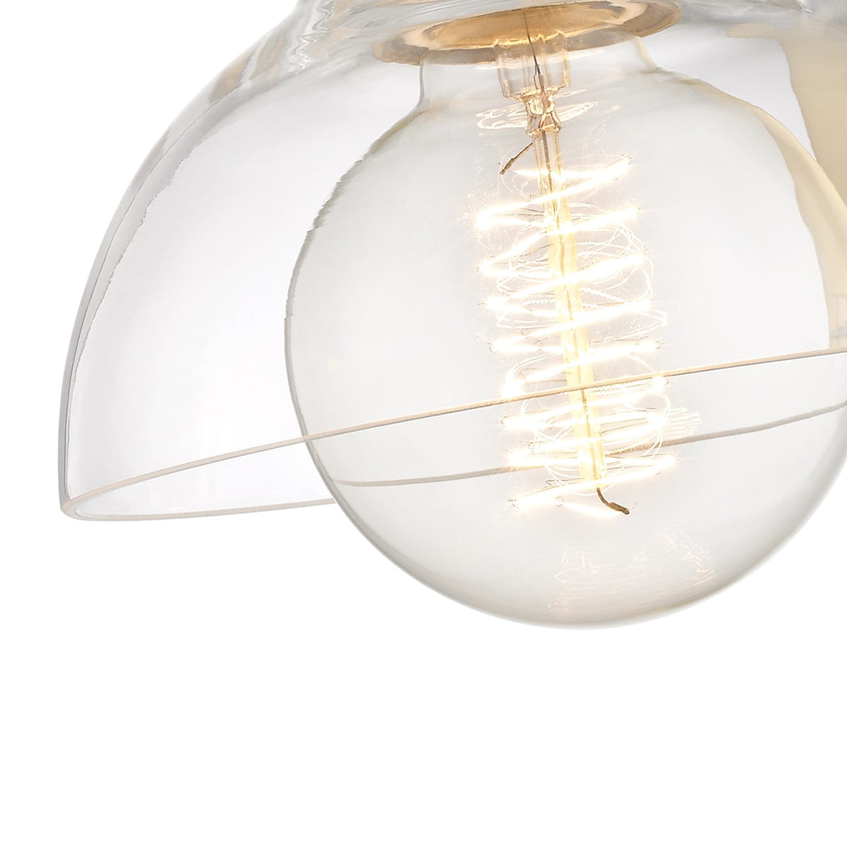 -One Light Bathroom Light Fixture in Style-6 inches Wide By 8 inches High-Polished Nickel Finish Bailey Street Home 735-Bel-2692729