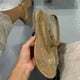 thumbnail image 2 of Sandalias de punta redonda para verano, botas con tachuelas huecas, zapatos planos sexis de verano de talla grande, 2 of 5