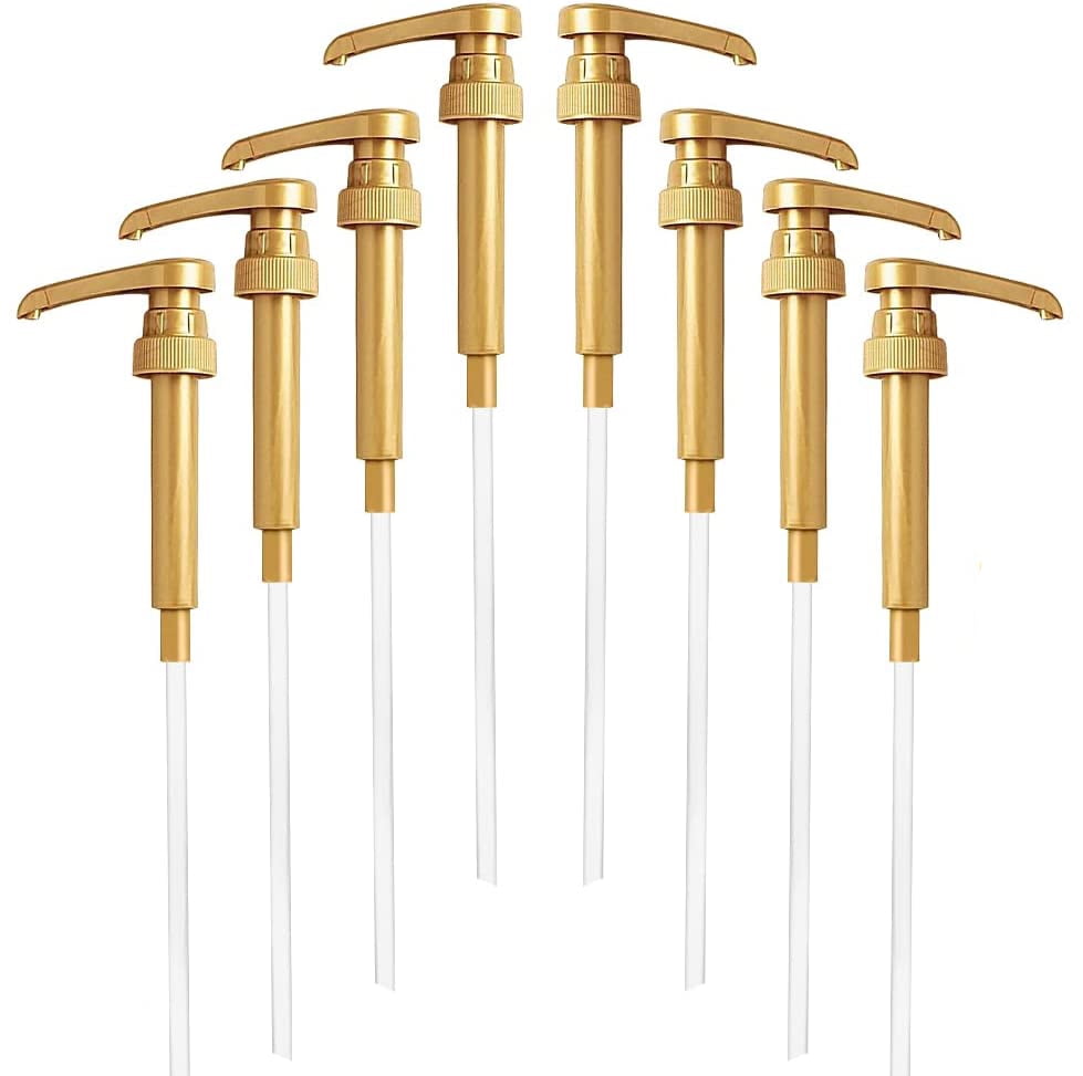 10 Pieces Syrup Pump, Syrup Pump Dispenser Coffee Syrup Pump Dispenser