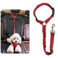 thumbnail image 2 of Car Help Rope Dog Traction Belt Circular Ring Elastic And Retractable Reflective Strip Dog Rope, 2 of 6
