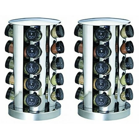 Kamenstein 20 Jar Revolving E Tower With Free Refills For Departments