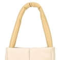 thumbnail image 2 of Bolso de mano de plumón para mujer, Bolso de axila de moda informal, Bolso de compras de almohada ligero, 2 of 8