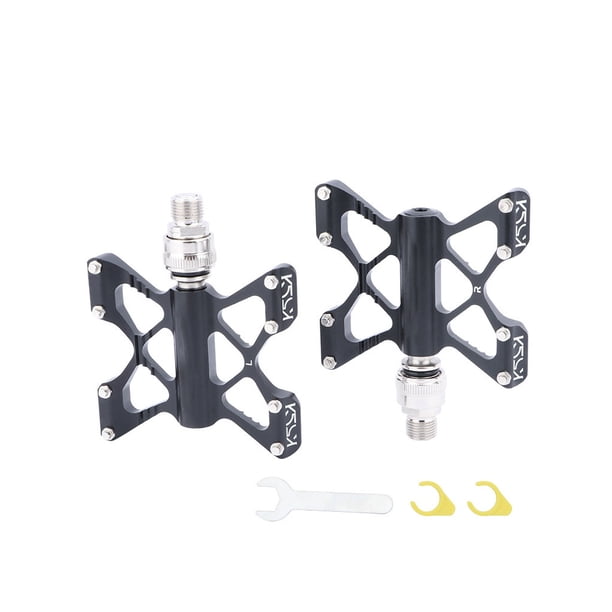 Sonducket Pedal de bicicleta, componente de reemplazo, piezas de estribo de bicicleta, componentes de bicicletas, reemplazo de pedales de Ciclismo Negro