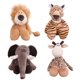 thumbnail image 2 of Stuffed Plush Animals Toys Soft Dolls Jungle Lion Elephant Tiger Dog Fox Monkey Deer Children Gift Kawaii Baby Kids Hobbie Toys, 2 of 5