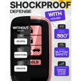 thumbnail image 4 of Compatible Key Fob Cover for Honda Key Fob Cover & Leather Keychain - TPU Keyfob Case for Accord Civic Crosstour CR-V Fit Pilot Ridgeline (2015-2021) Keychain, 4 of 7