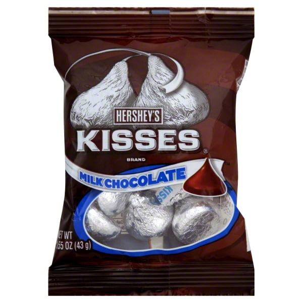 Hershey Foods Hersheys Kisses Milk Chocolate, 1.55 oz