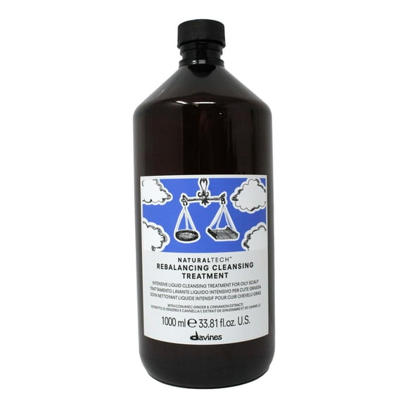 Davines NaturalTech Rebalancing Cleansing Treatment 33.81 Ounces