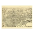thumbnail image 7 of HISTORIX Vintage 1895 Newark New Jersey Map Print - Vintage Map of Newark NJ - Old Bird's Eye View Map of New Jersey Poster Wall Art, 7 of 7