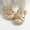 Gold, variant on Infant Anti Slip Shoes Breathable Flat Soft Sole Outdoor Summer First Walker for Baby Girl 6-12 Months