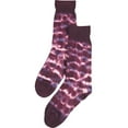 thumbnail image 3 of Tic Tac Toe Girls Tie Dye Socks 31844-Small (purple tie dye), 3 of 3