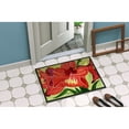 thumbnail image 2 of Carolines Treasures 6055JMAT Flower - Amaryllis Door Mat Indoor Rug or Outdoor Welcome Mat 24x36 Doormat 36"L x 24"W, 2 of 4