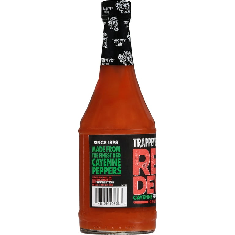 Trappey's Red Devil Cayenne Pepper Sauce, 12 oz Bottle