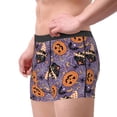 thumbnail image 3 of Bingfone Vintage Halloween Black Cat Men's Underwear - Casual Stretch Boxer Briefs-Large, 3 of 7