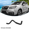 thumbnail image 3 of Manguera del radiador Unique Bargains para Subaru Forester 2008-2014, No. 72421AG050, tubo de goma negro, 3 of 6