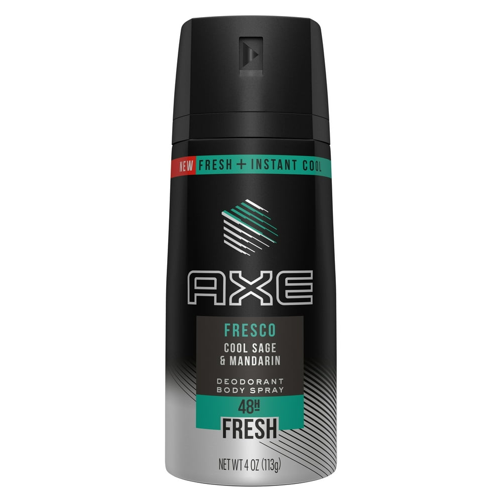 Axe Fresco Body Spray for Men, 4 Oz