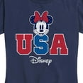 thumbnail image 3 of Disney - Minnie USA - Women's Short Sleeve Graphic T-Shirt, 3 of 5