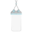 thumbnail image 1 of Cute Cat Waterproof Case,Cat Styling Waterproof Bag With Flip Rope For Smart Phone Under 7.0 inches Gray, 1 of 8