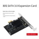 thumbnail image 3 of Tarjeta de Expansión PCIe A de 8 Puertos. Adaptador Multiplicador de Controlador PCI Express X1 A SATA3 para SSD/HDD para Minería., 3 of 5