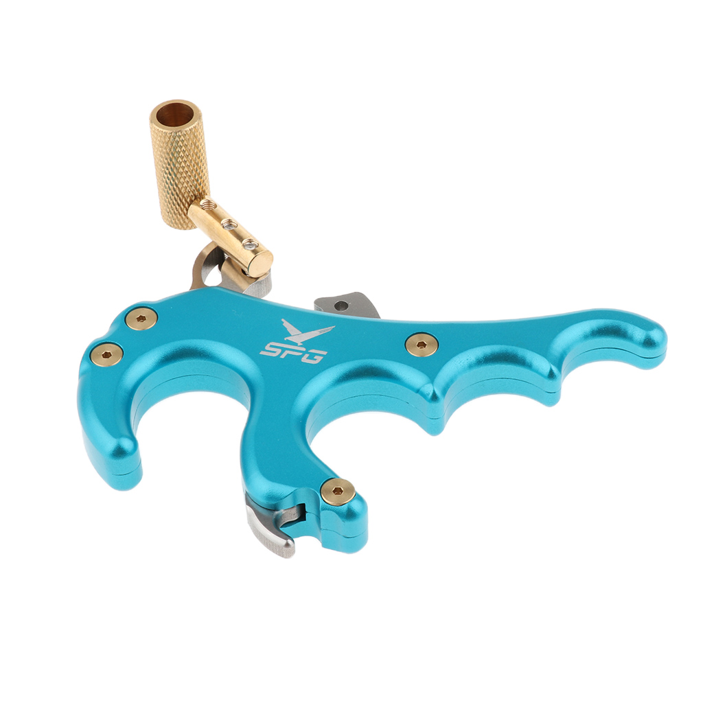 Bow Release Thumb 4 Finger Compound Bow Button Release Aid