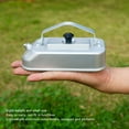 Camping Boiling Water Pot Portable Camping Tea Kettle Aluminum Light In Weight Effectively