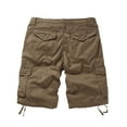 thumbnail image 7 of Matchstick Men's Cotton Cargo Shorts Loose Utility Outdoor Shorts with Multi Pockets, Sizes S-6XL, 7 of 7