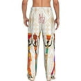 thumbnail image 3 of Daiia Black African Woman Men's Sleep Pant with Pockets and Drawstring,Pajama Pants-Small, 3 of 9