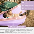 thumbnail image 3 of Hamaca Infantil Grassman para Camping Morada con Correas para Árbol y Bolsa, 3 of 8