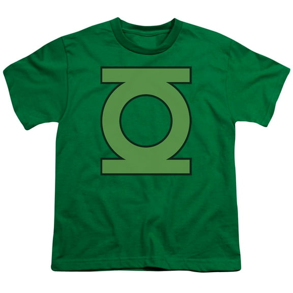 Green Lantern Emblem Youth Unisex T-Shirt-Large