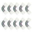 thumbnail image 3 of Masteelf 10-Pack LED Light Strip Connector Clips Replacement Set for Easy and Secure LED Strip Connections, 3 of 8