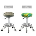 thumbnail image 5 of Wukai fruits Bar Chair Covers,Barstool Covers Round, Stretch Round Bar Stool Covers,Washable Stool Cushion Slipcovers for 11-14 inch-13 inch, 5 of 7